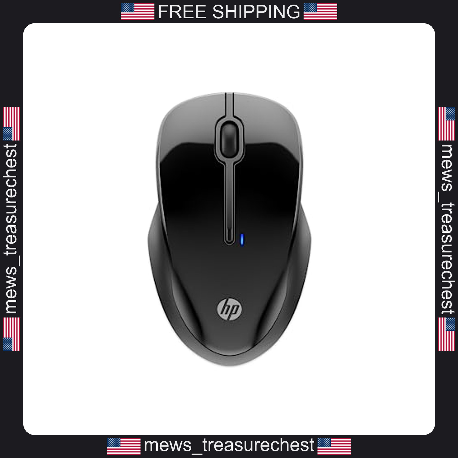 HP Dual Wireless Mouse for Laptop and PC, Ambidextrous, Multi-Surface