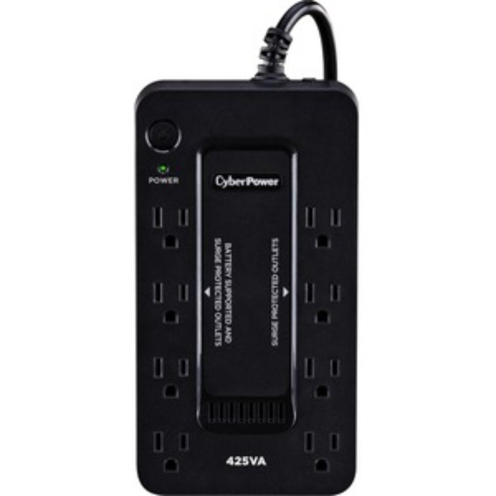 CyberPower Standby ST425 425VA/260W 8 x 5-15R Compact UPS 120V AC
