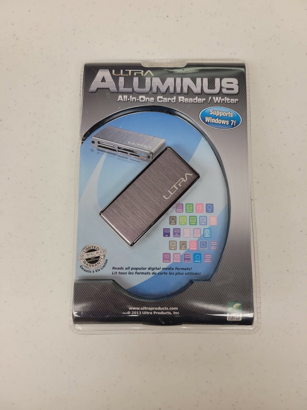 Ultra Aluminus All in One Card Reader/Writer ULT40246