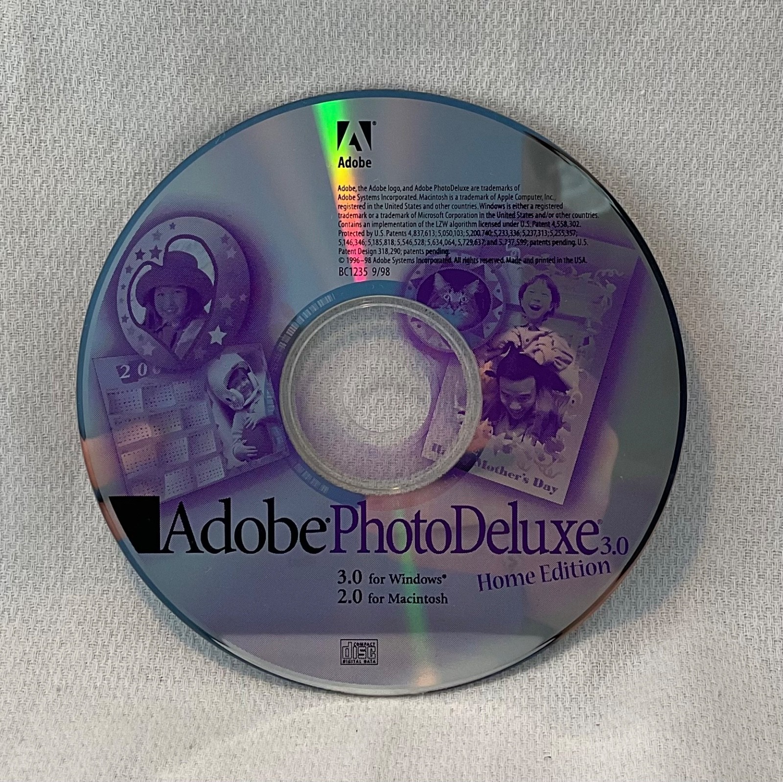 Adobe Photo Deluxe 3.0 Home Edition - 3.0 for Windows 2.0 for Macintosh