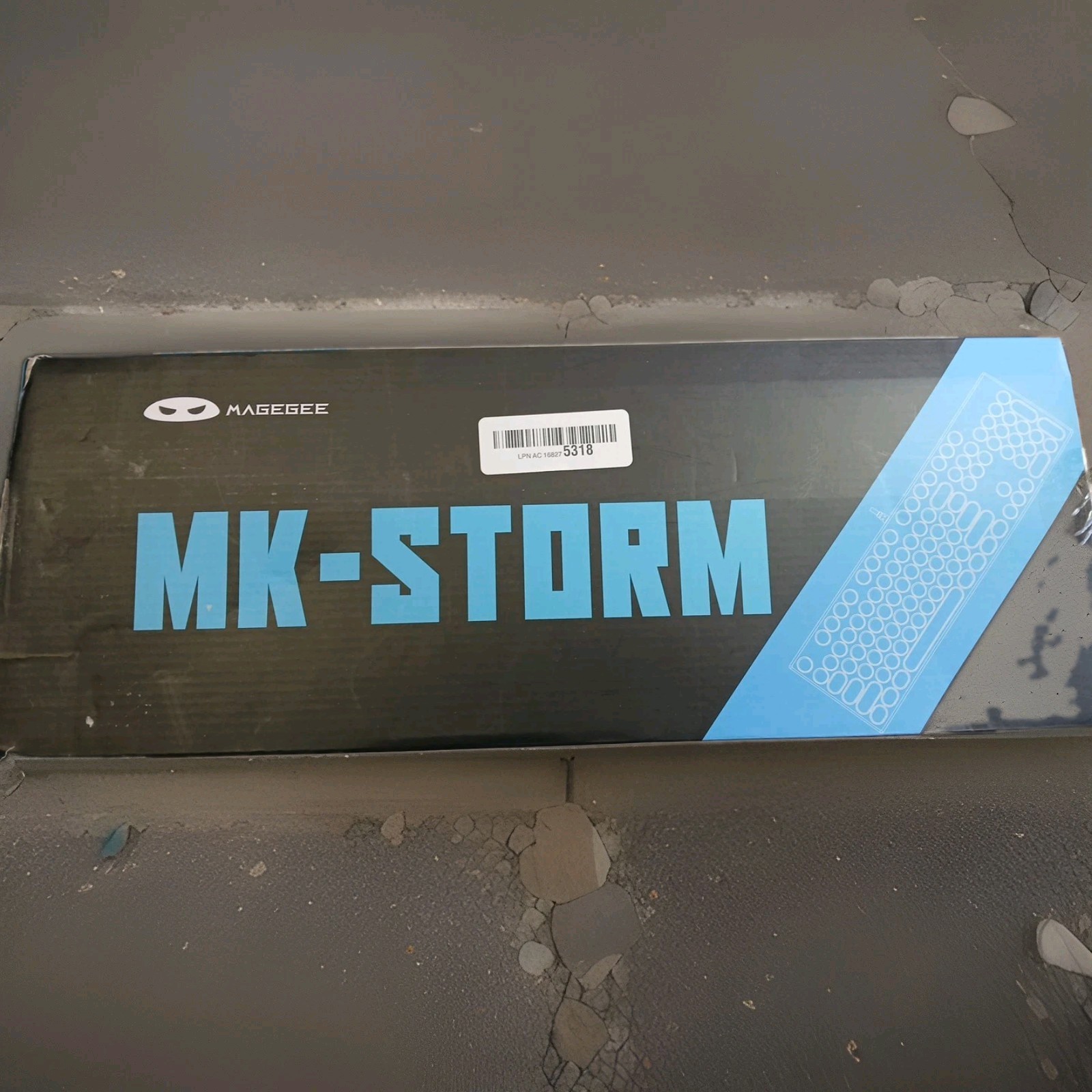 Magegee Mechanical Keyboard - Punk Style Model MK- Storm - Open Box