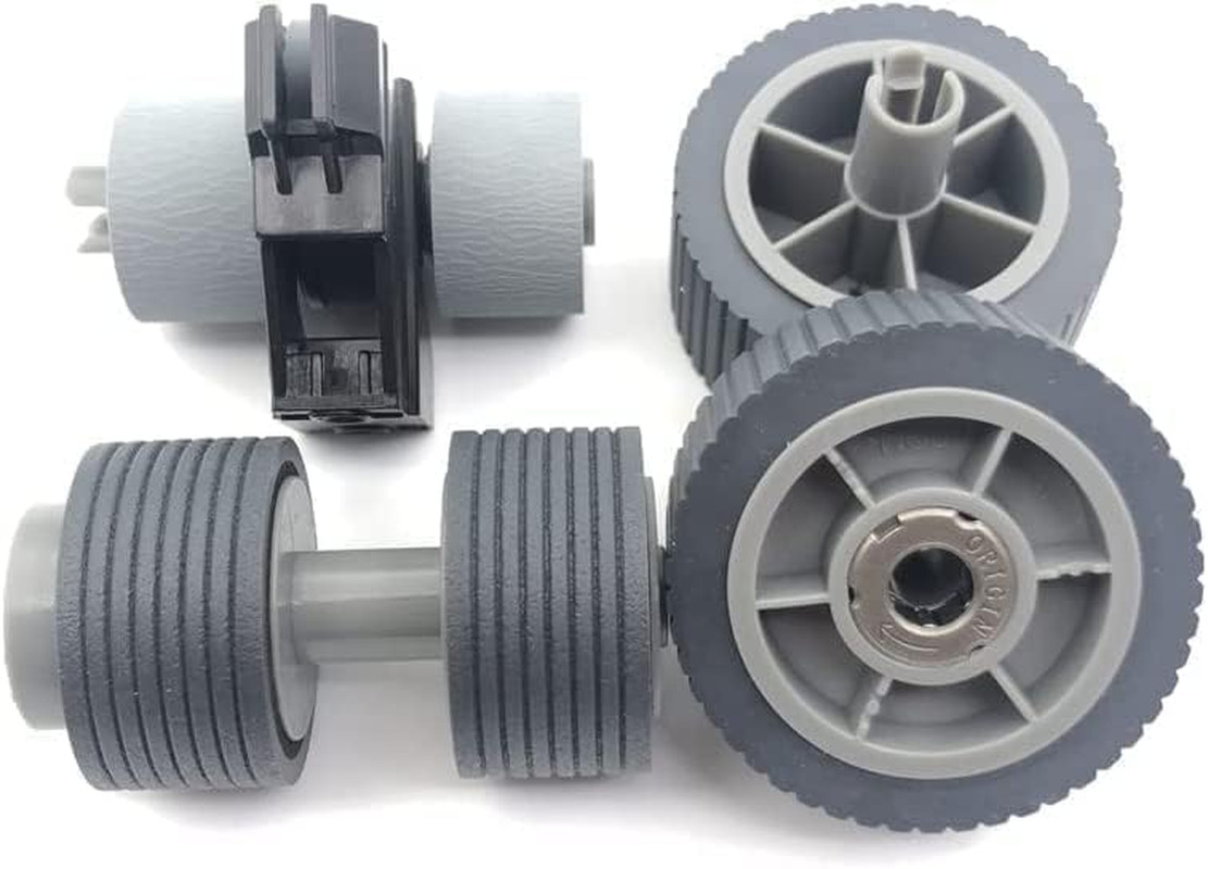1SET Scanner Consumable Kit Pick Roller + Brake Roller Pickup Roller Separation 