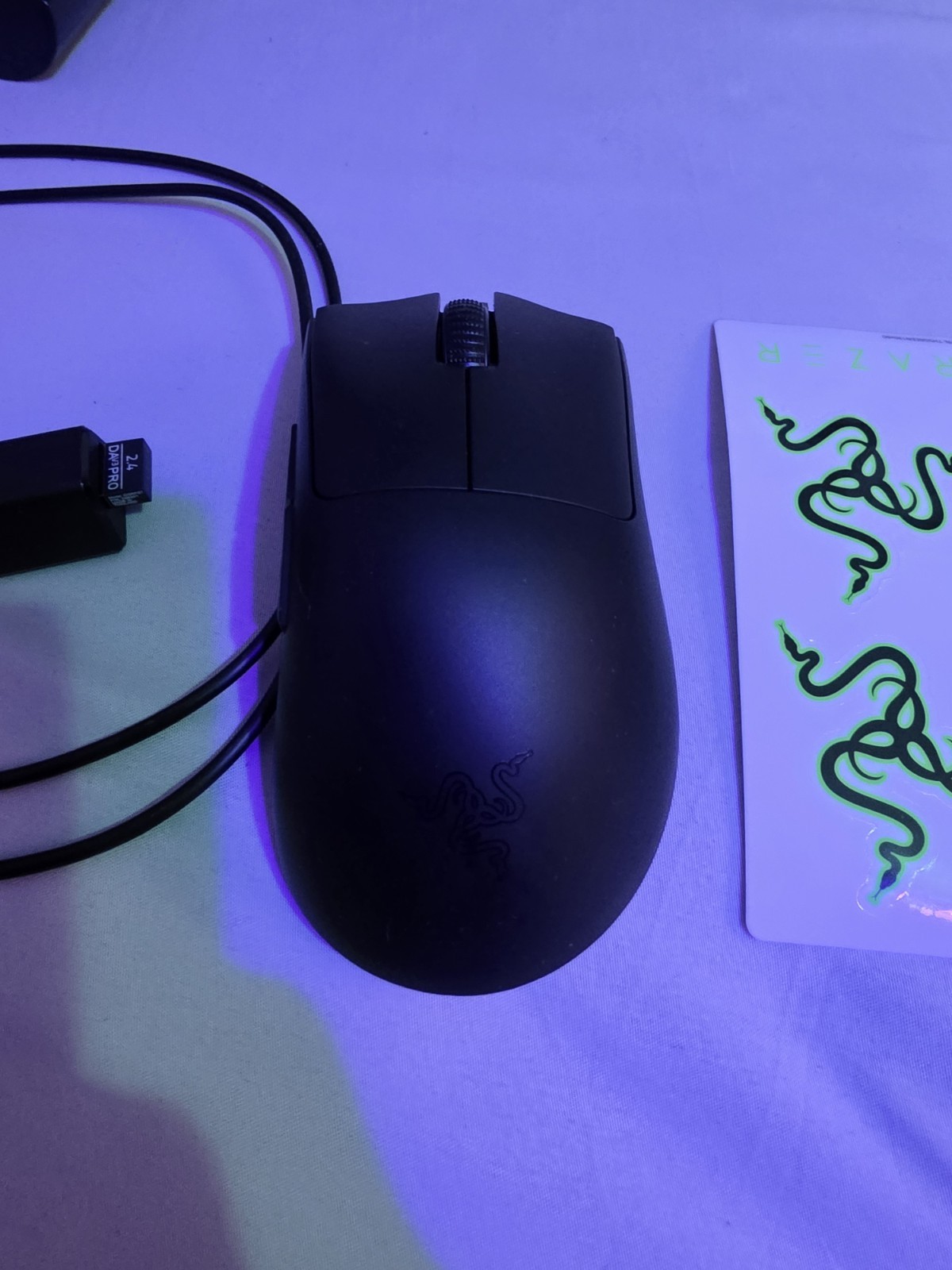 Razer DeathAdder V3 Pro Wireless Gaming Mouse Black (NEVER USED)