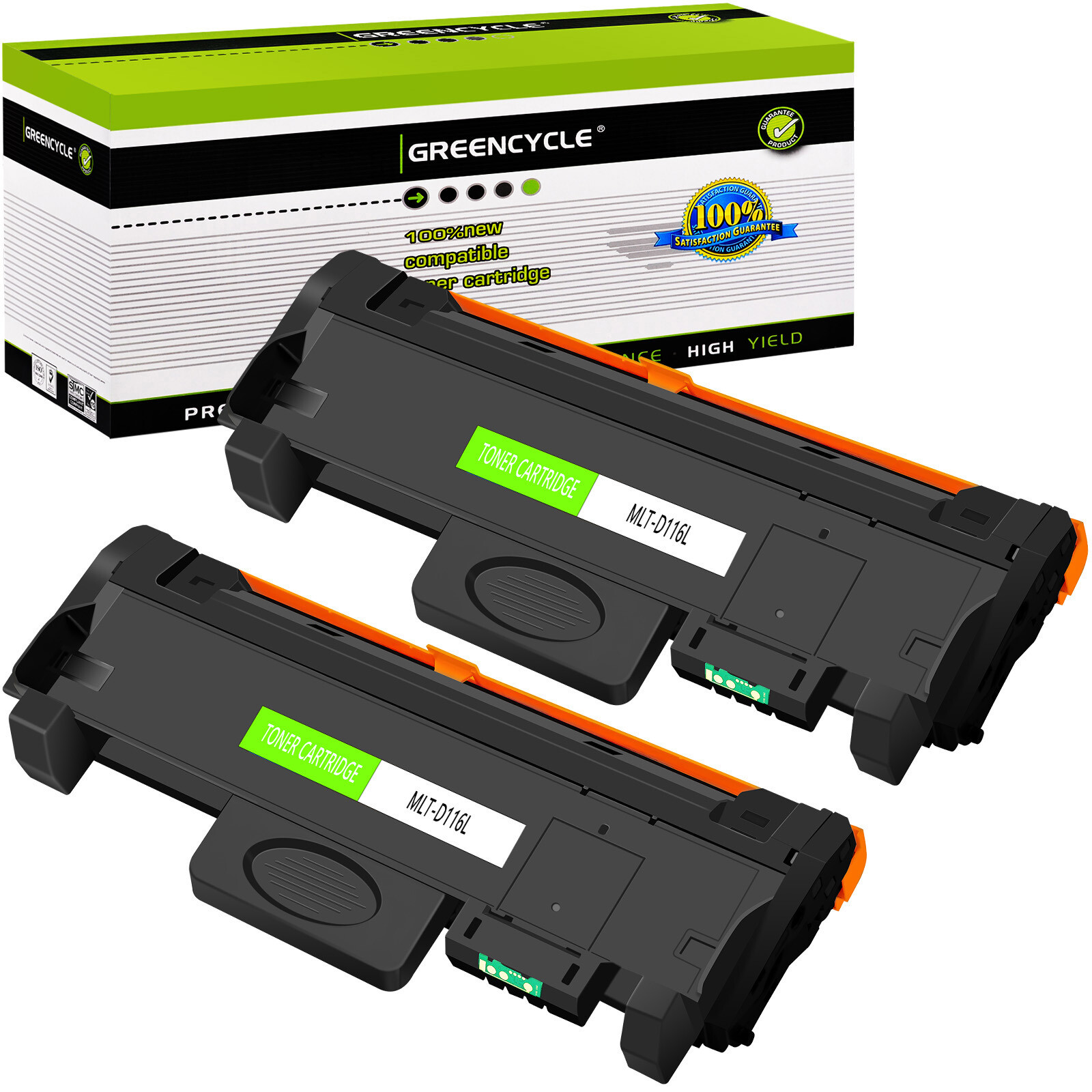 2PK MLT-D116L Toner Cartridge For SAMSUNG SL-M2625 M2885FW M2835DW M2676N M2675F