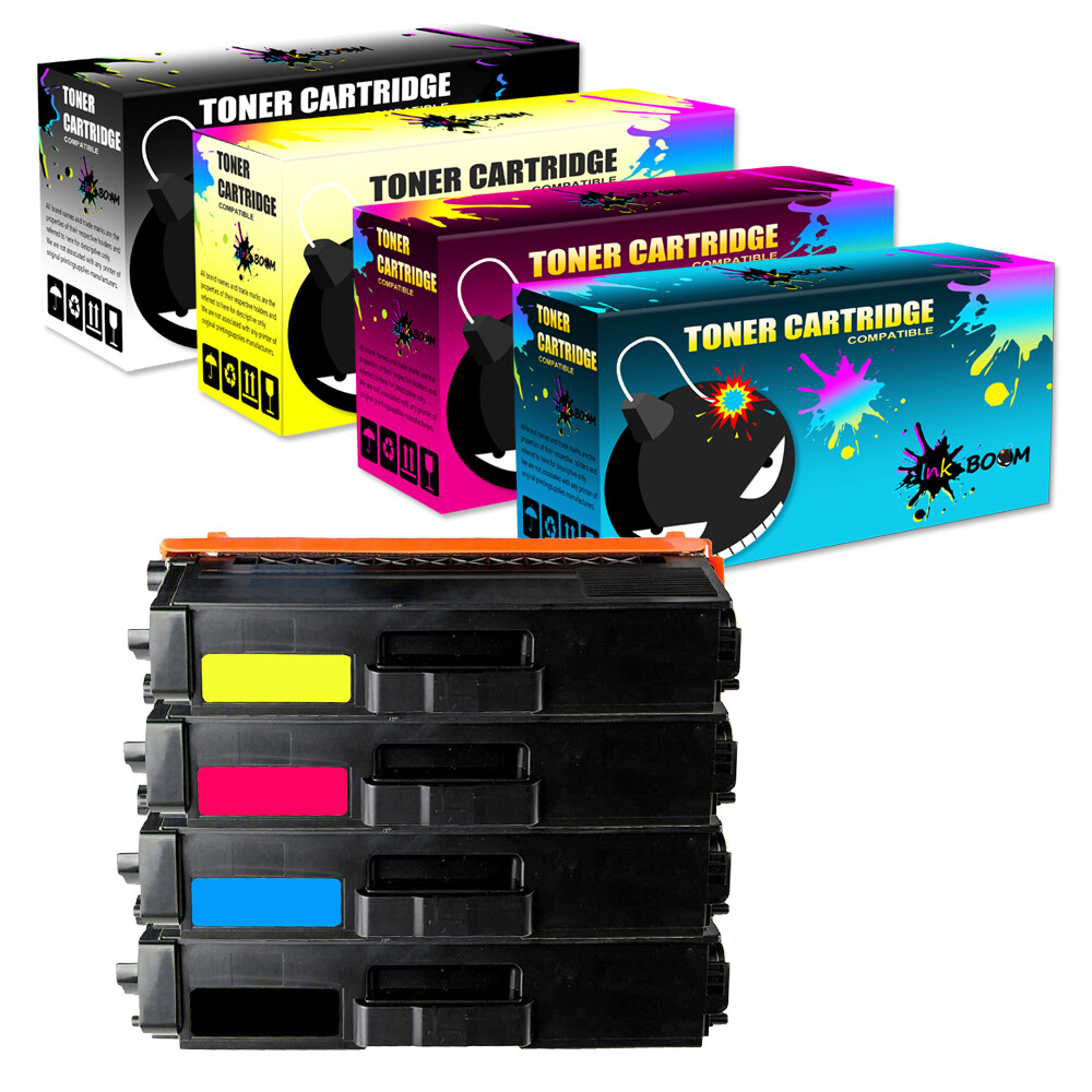 4 Pack Toner fits Brother TN-336 TN336 HL-L8350CDW MFC-L8850CDW MFC-L8600CDW