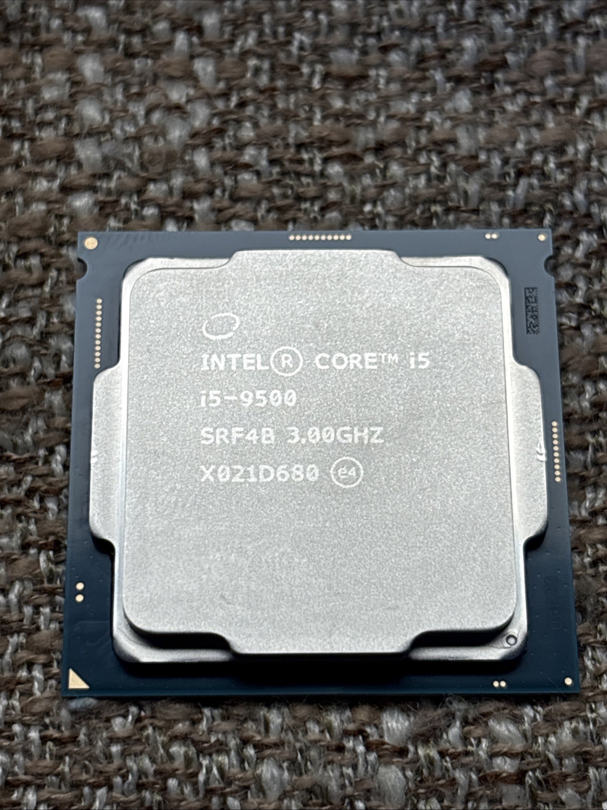 Intel Core I5 9500 SRF4B 9M Cache Processor 3.00 GHz Tested & Working Read Ds