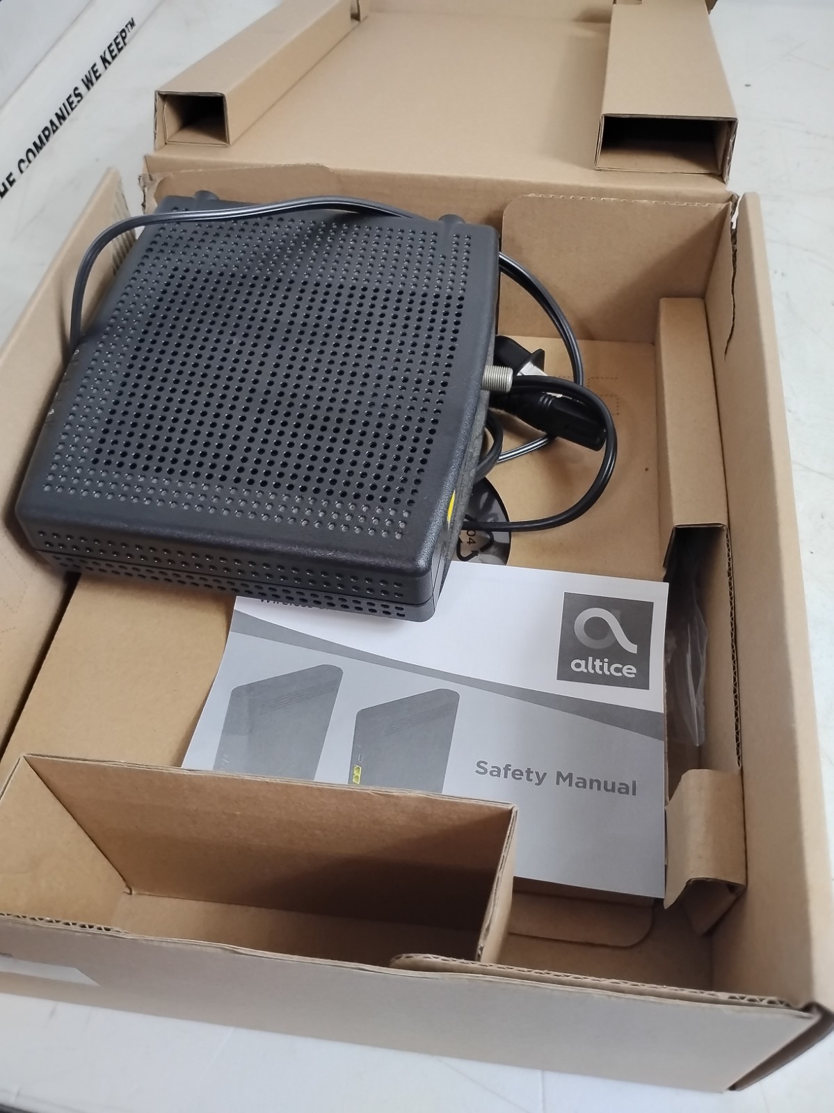 New Arris Cable Modem CM820A DOCSIS 3.1 Wireless eMTA Untested