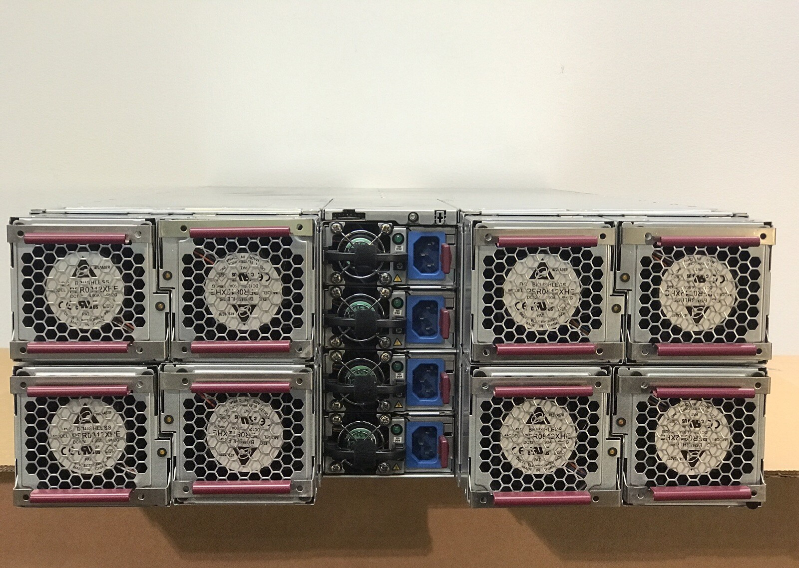HPE ProLiant S6500 4U Chassis 8x Redundant Fans SL Servers 4x 1200W PSU