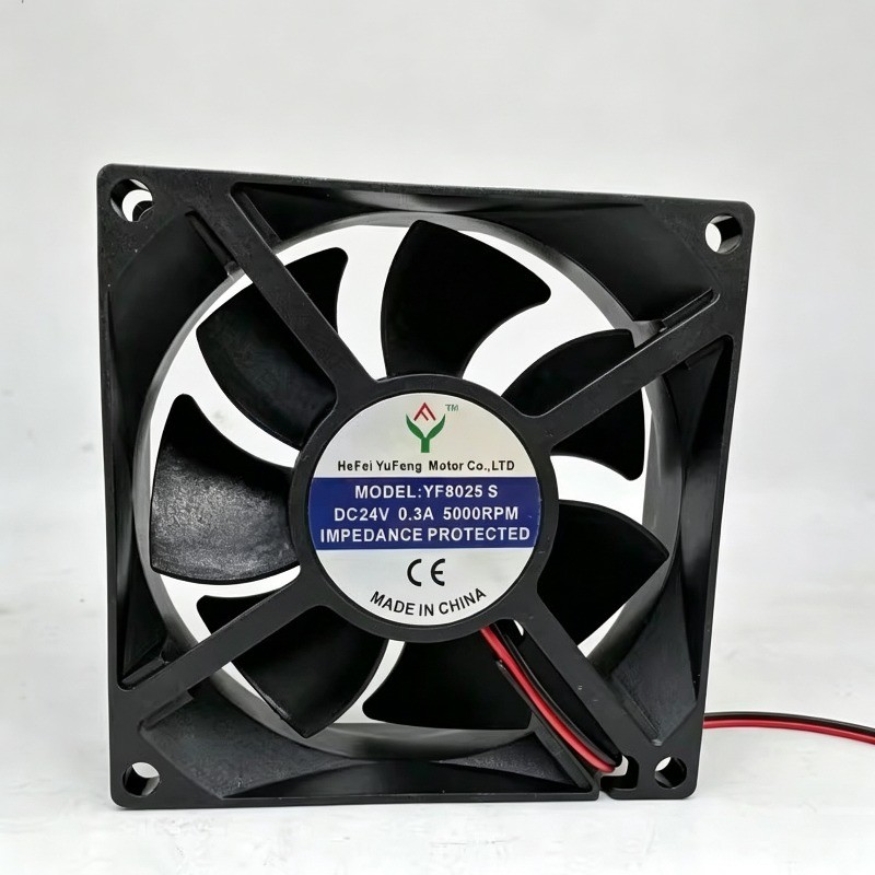 1PCS YF8025S DC24V 0.3A 8025 80*25MM Inverter Cooling Fan