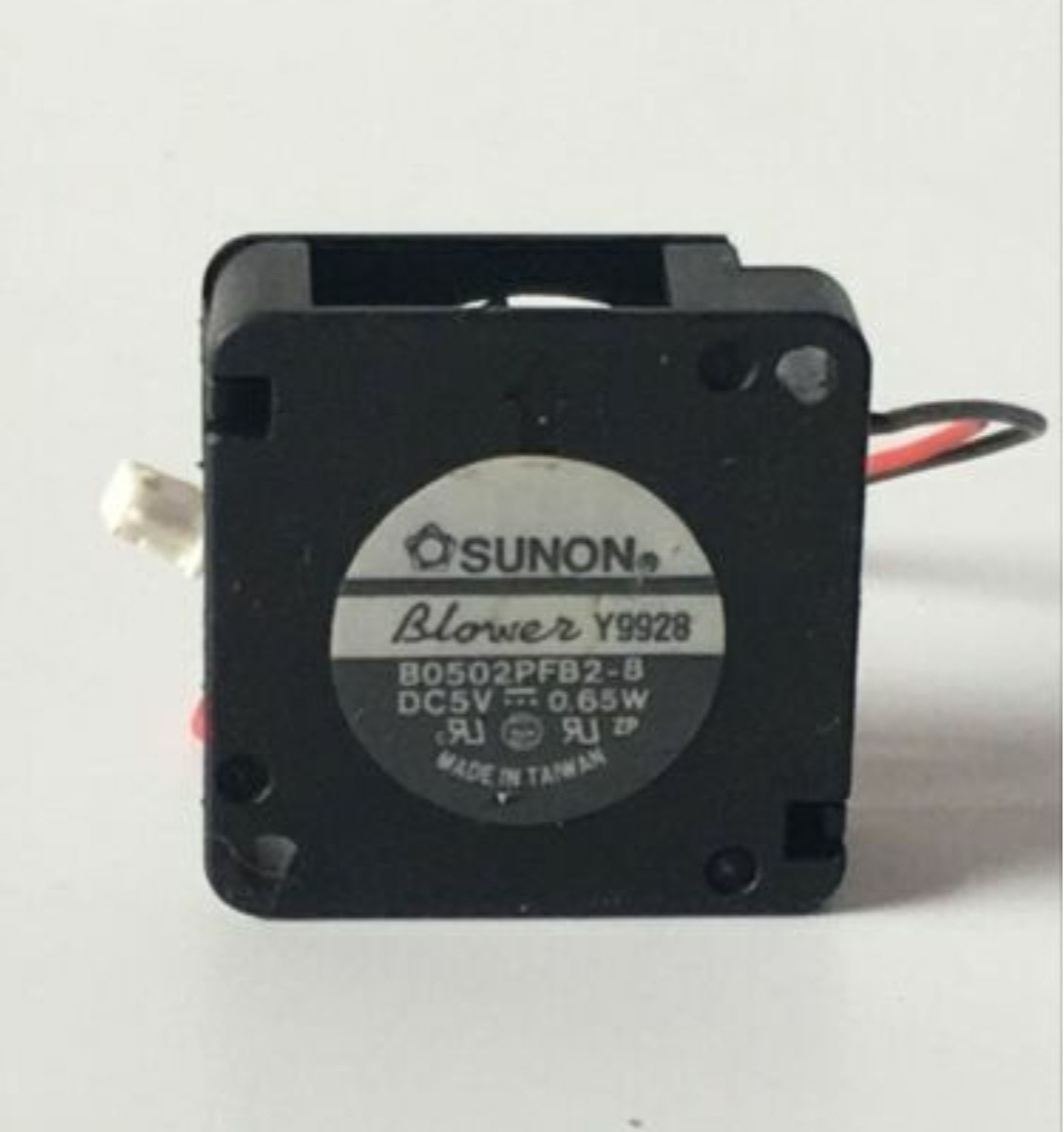 5PCS SUNON B0502PFB2-8 DC 5V 0.65W 2510 Mini Blower Fan 2pin 25x25x10mm