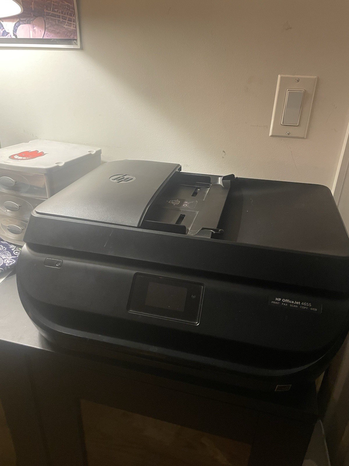 HP Officejet 4655 All-in-one Printer - Black
