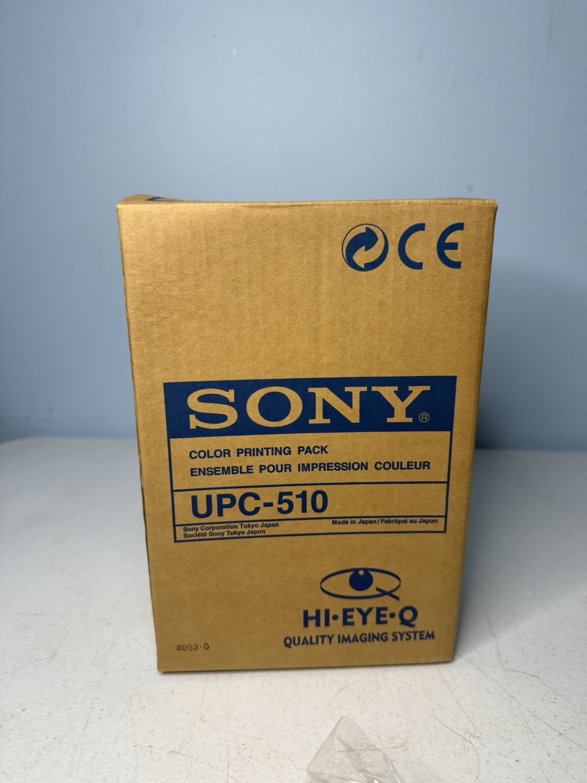 Sony UPC-510 Color Printing Pack 100 Sheets + Full Ribbon (Half Pack) Open Box