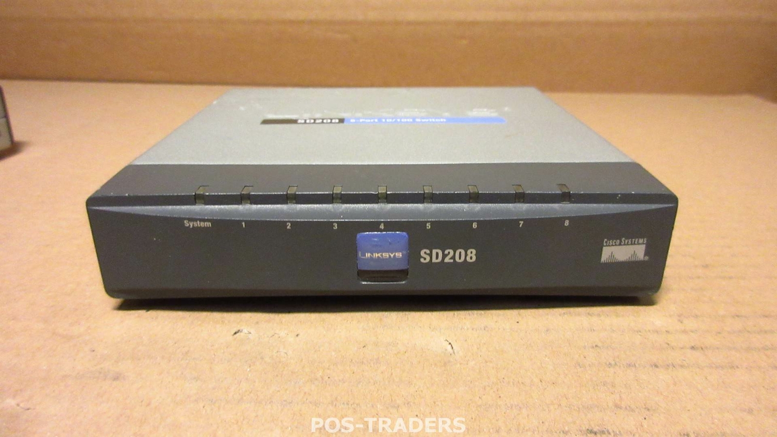 Linksys CISCO SD208 Network Switch 10/100 8-Port Small Business EXCL PSU