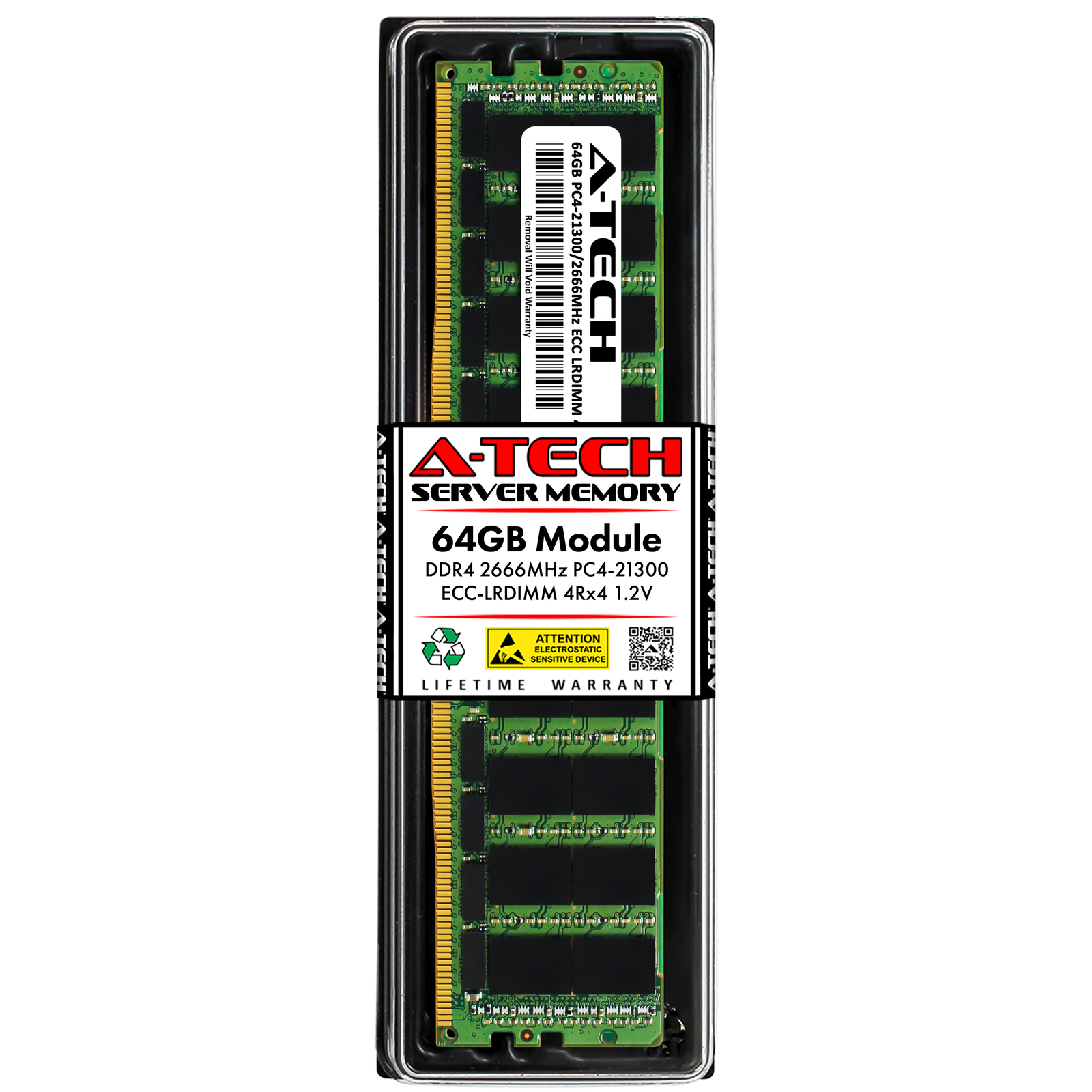 64GB DDR4 PC4-21300L LRDIMM (Replacement for Cisco UCS-ML-X64G4RSHS=) Memory RAM