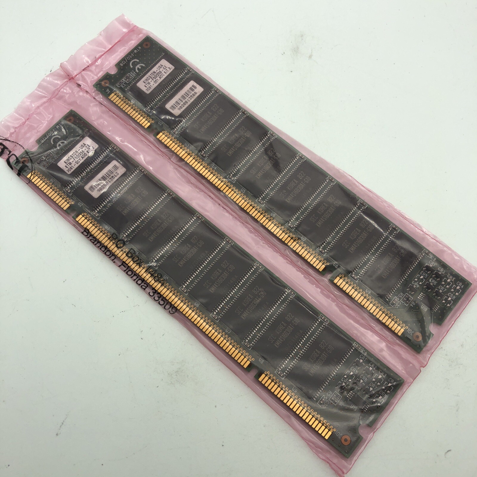Kingston KTM-F50/256 (128 MB X 2 ) SDRAM RAM Module IBM 200pin  Memory