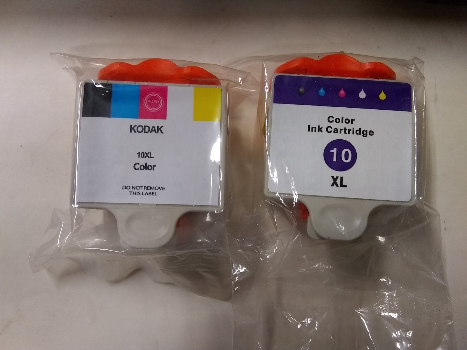 (2) Kodak 10XL Color NEW/SEALED/GENUINE