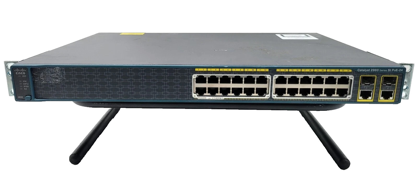 Cisco Catalyst 2960 WS-C2960-24PC-S 24 Port PoE Ethernet Switch