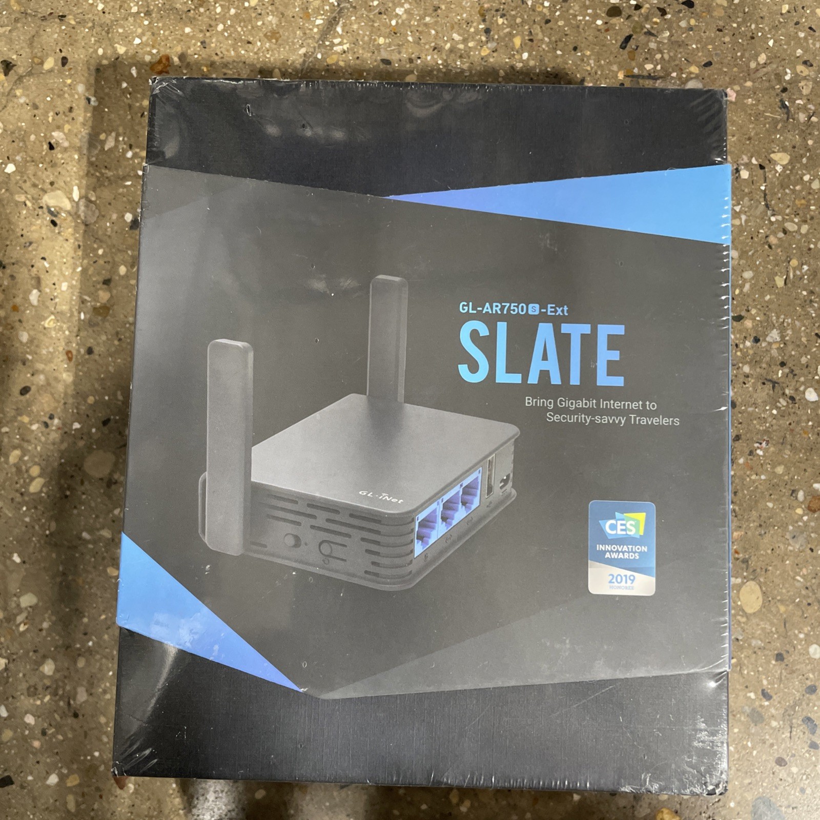 GL.iNet Slate GL-AR750S-EXT Gigabit Travel AC Router - New Factory Seal