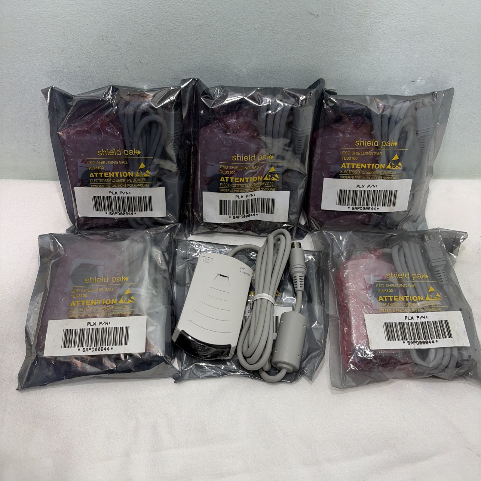 Lot of 6 Hewlett Packard C4103A Infrared Connect FIR 4Mbps IrDA for LaserJet