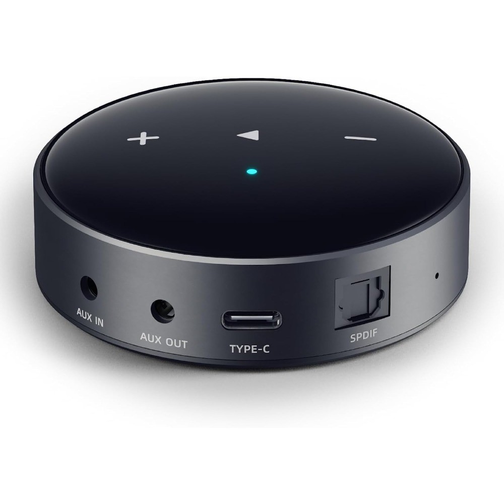 Mini Wi-Fi Music Streamer, AirPlay 2 & Hi-Res Audio for Stereo, Support Spotify