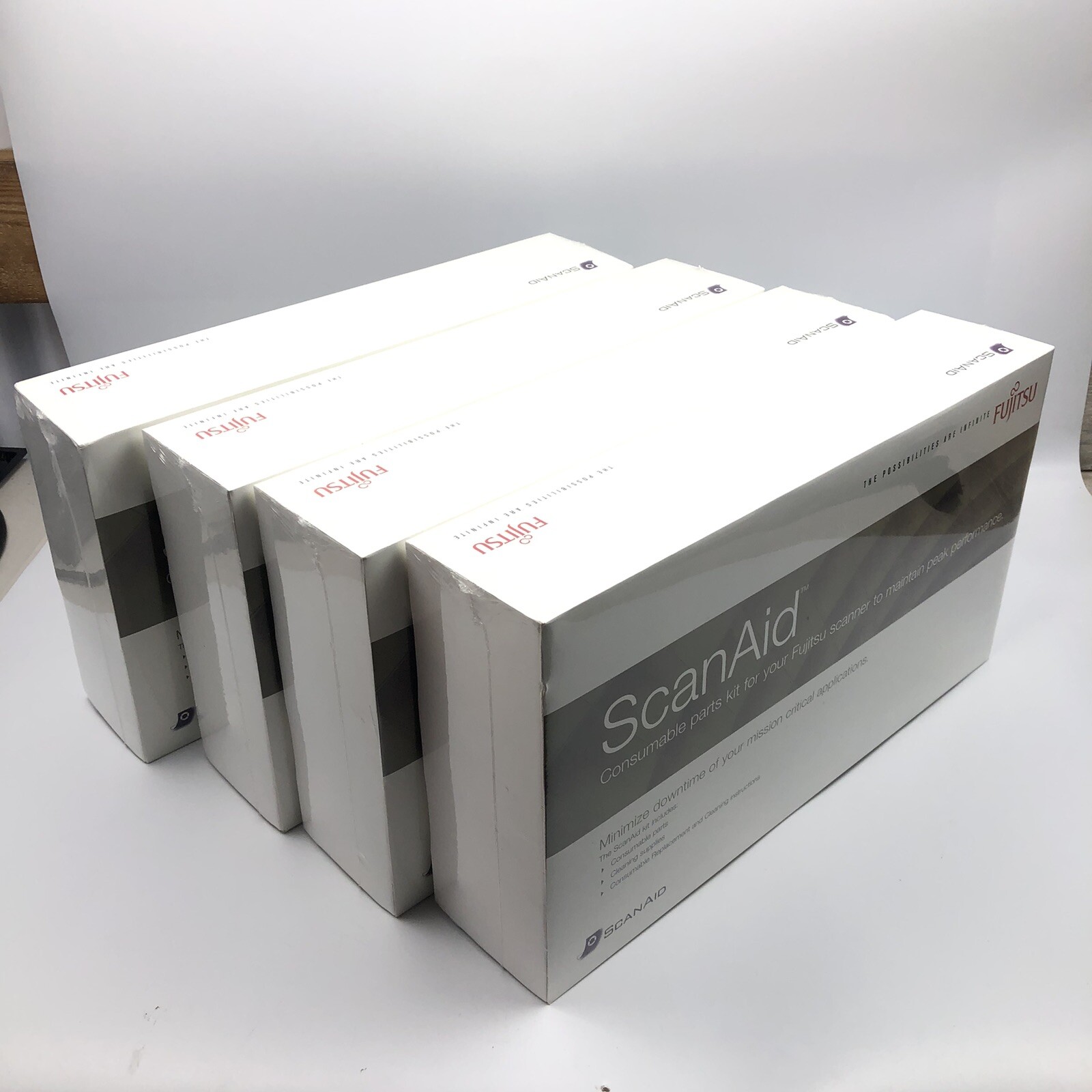 Fujitsu ScanAid - CG01000-524801 - Lot of 4 - New Sealed