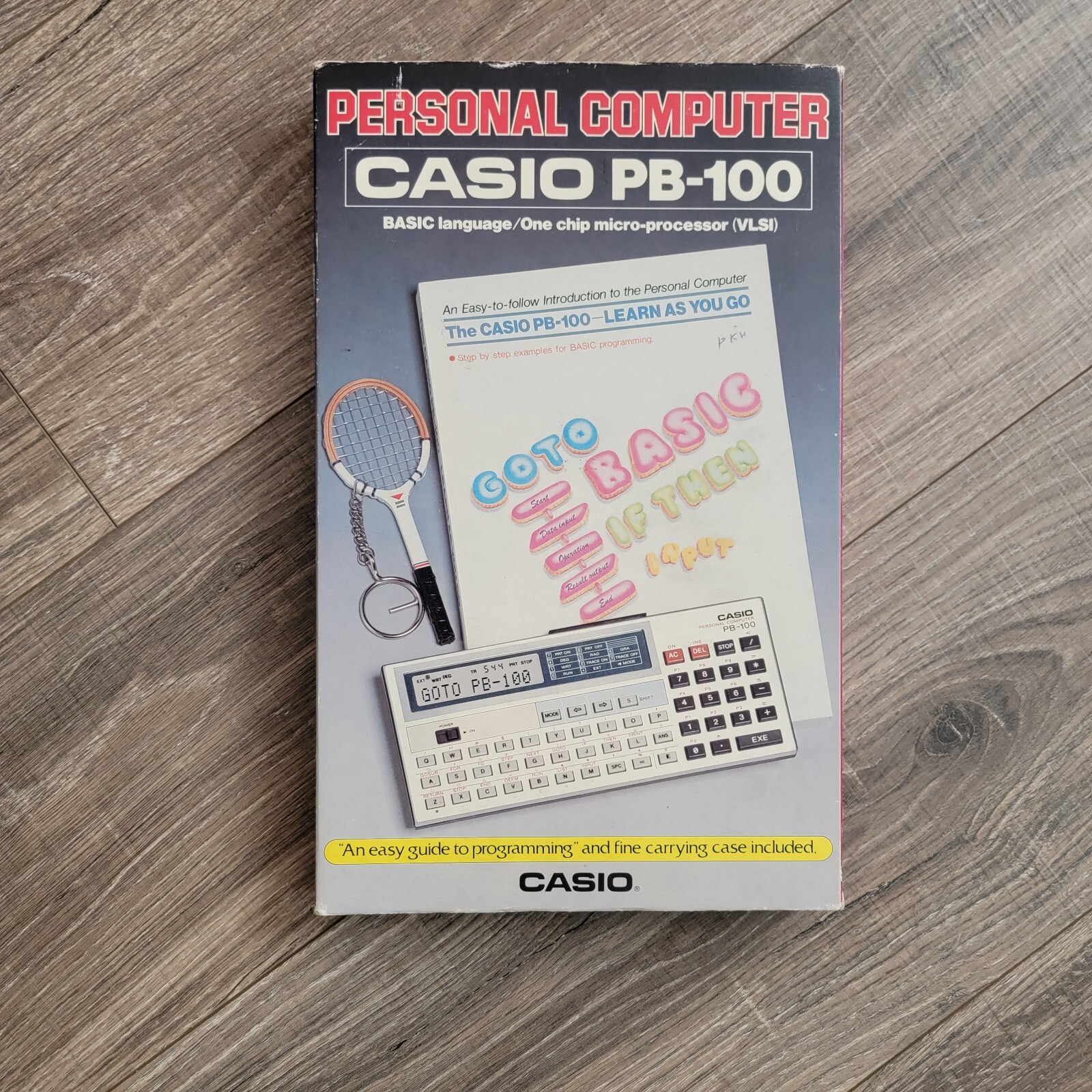 VINTAGE CASIO PB-100 mini Personal Pocket Computer Basic Language Made In Japan