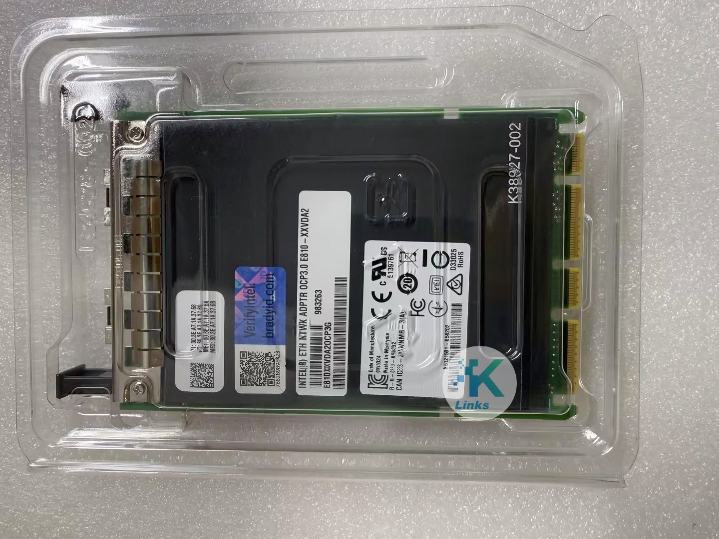 New Intel E810-XXVDA2 Yotta Mark 25GbE  SFP28 Network NIC OCPV3  E810XXVDA2OCP3G