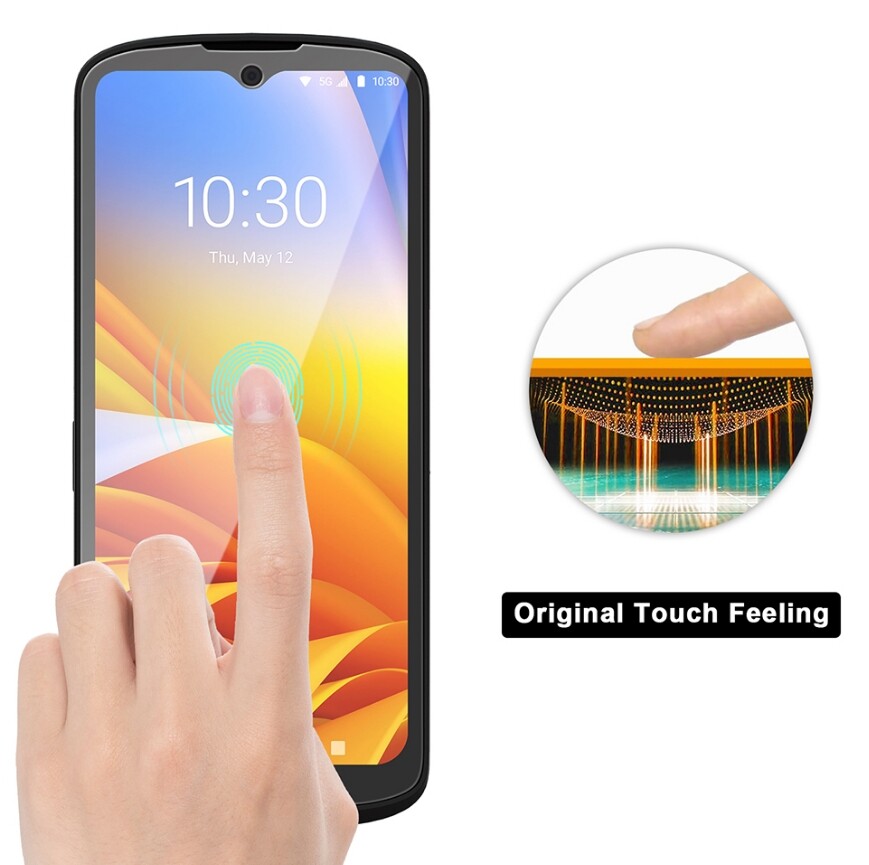 5-PACK New Tempered Glass Screen Protector for Zebra TC15 Scanner