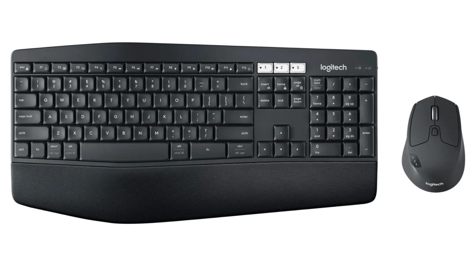 Logitech MK850 Performance Full-size Wireless Keyboard and Mouse PC Mac