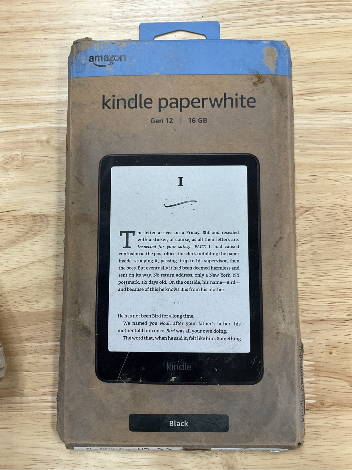 Amazon Kindle Paperwhite 12th Generation 7" 16GB — New Factory Sealed — Black