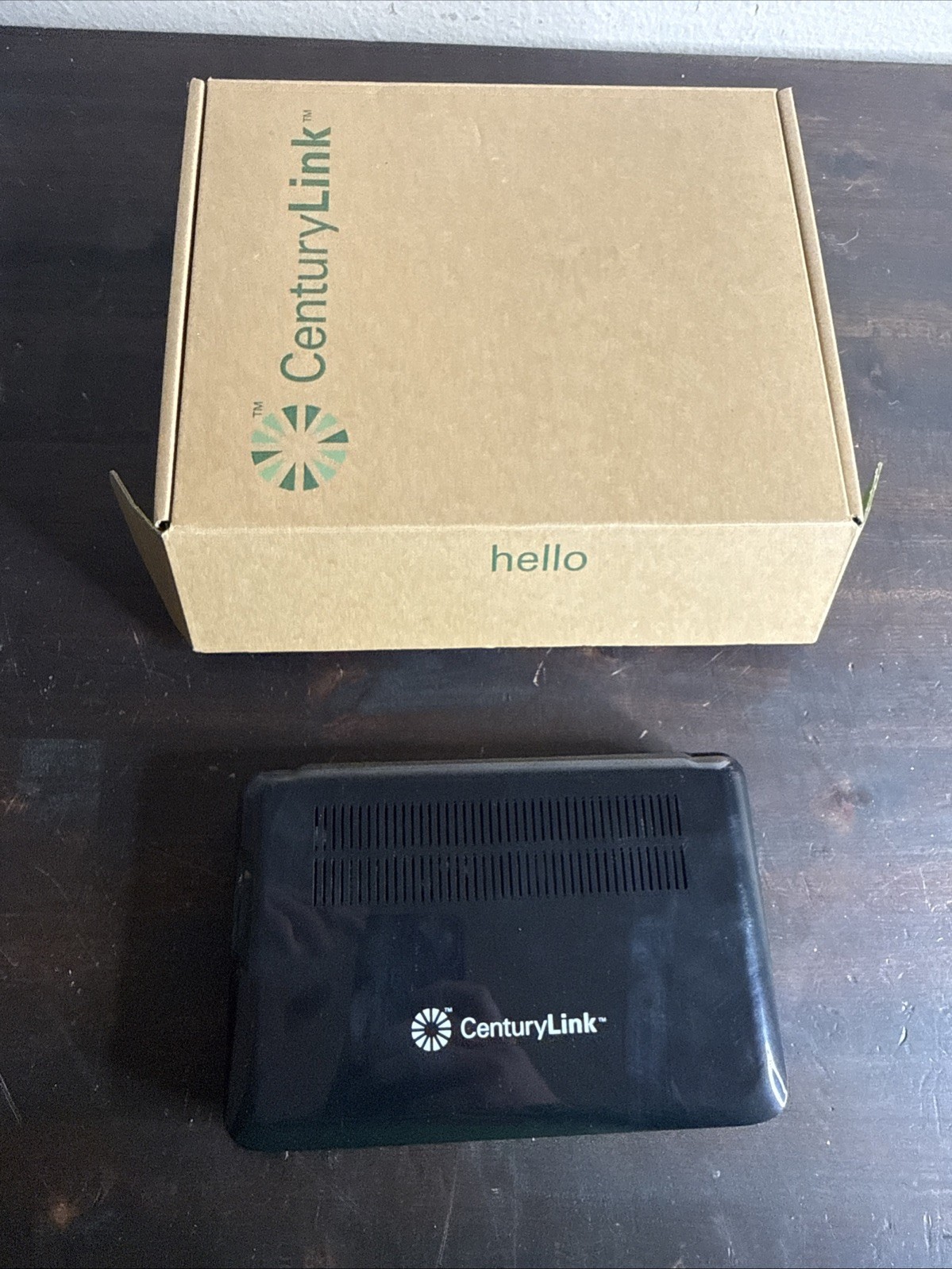 CenturyLink C4000LG Greenwave DSL Modem Router With Power Cord - TESTED
