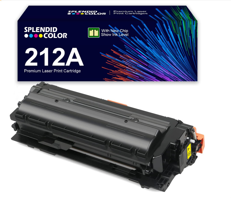 212A Toner Cartridge [with Chip] Replacement for Enterprise M554dn M555 Flow MFP