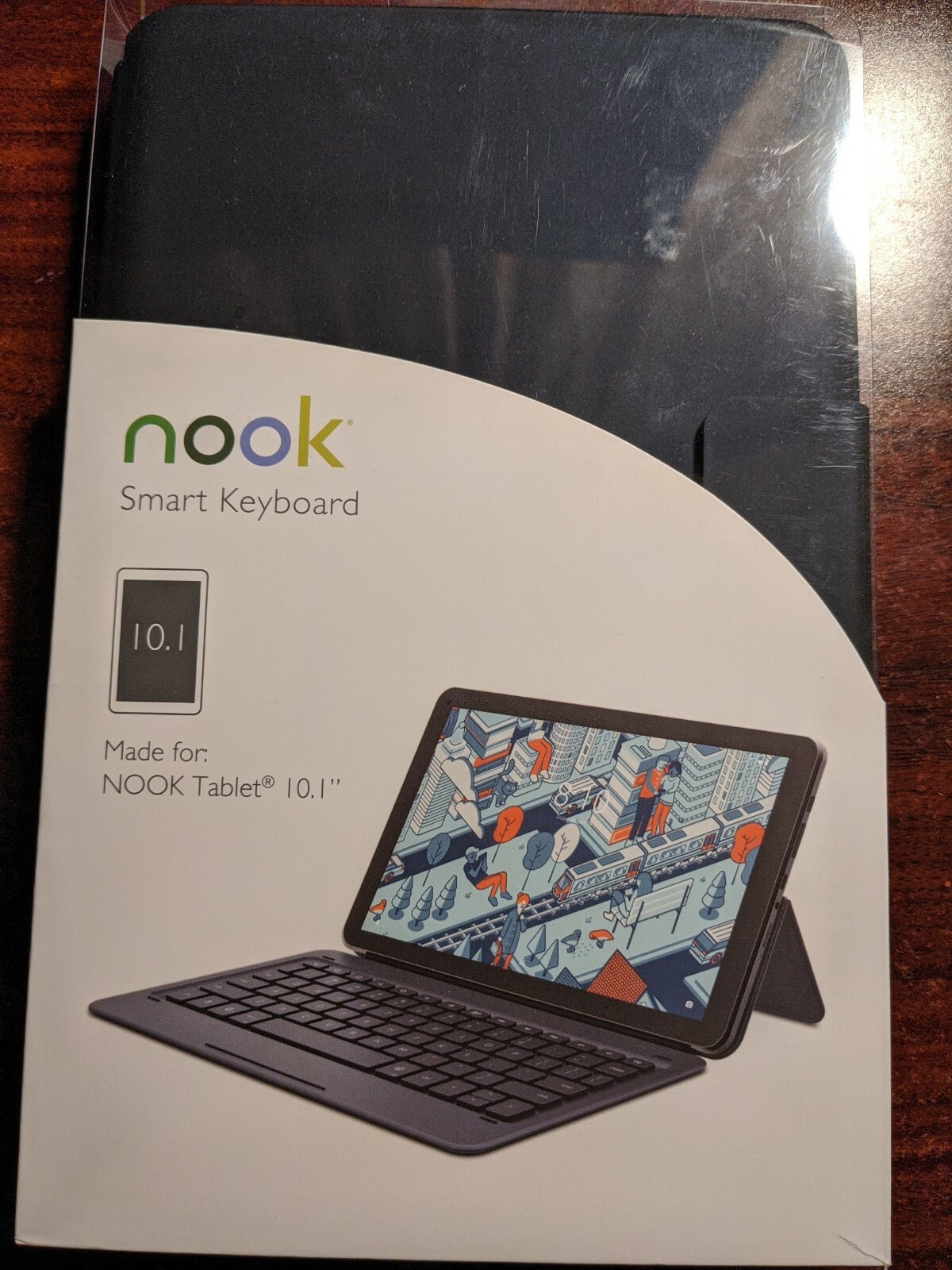 Genuine Nook Smart Keyboard 10.1” For NOOK Tablet Black Color
