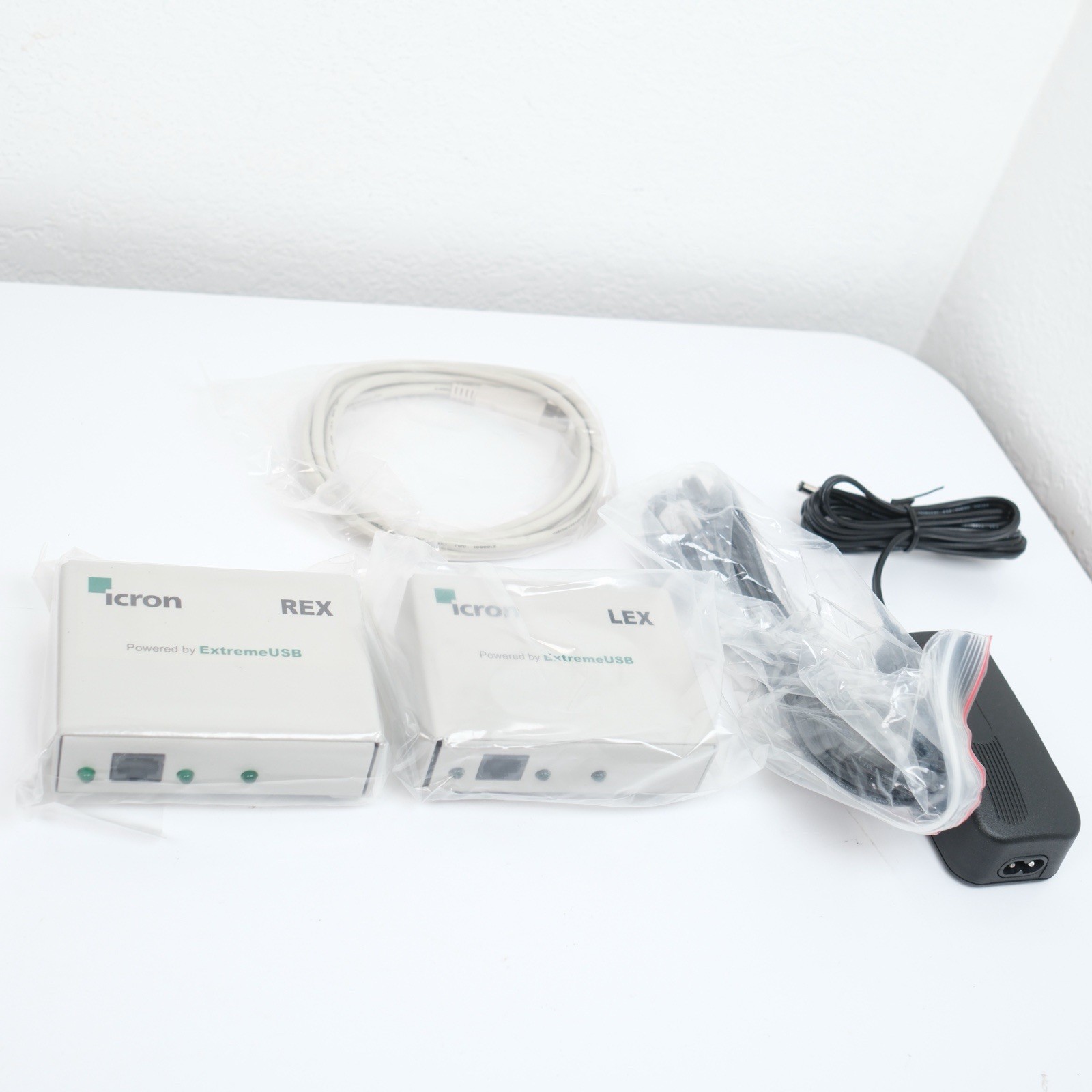 New Sealed Icron USB 2.0 Ranger Extender Kit LEX 10-00004 REX 10-00005 Power