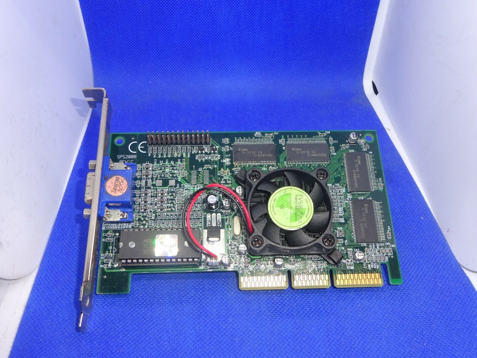 SPARKLE nVIDIA RIVA TNT2 M64 32MB SDRAM AGP GRAPHICS CARD VGA #GK2777