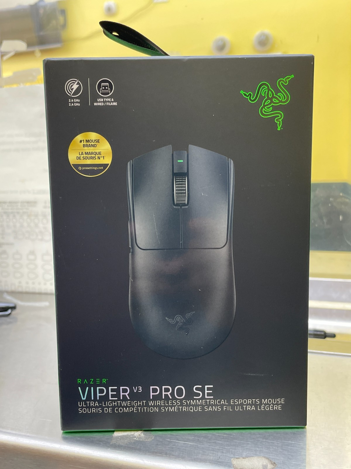 Razer Viper V3 Pro SE (Black, RZ01-0455) Wireless Gaming Mouse - New, Sealed
