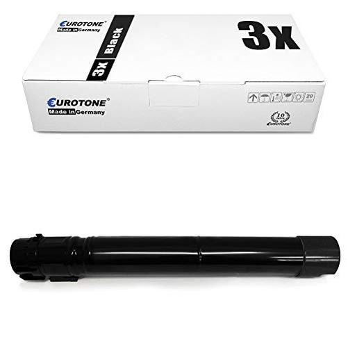 Eurotone 3x Laser Toner Cartridge Compatible With Xerox 106R01510+106R1510 Black