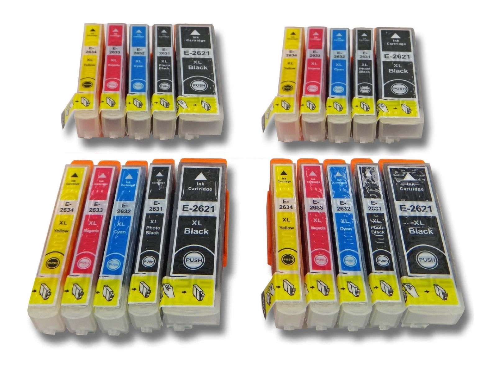 20 x Ink Comp For Epson 26XL Expression XP-510 XP-610 XP-710 XP-720 XP-810 820
