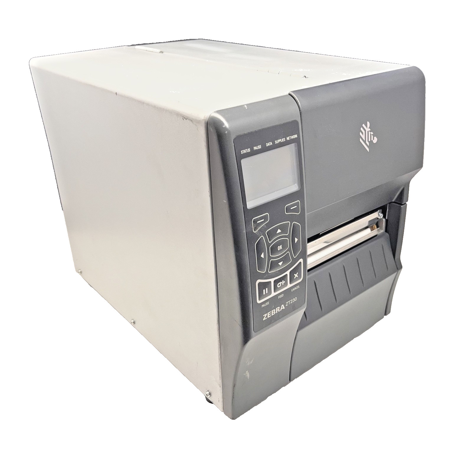 Zebra ZT230 Industrial Thermal Transfer Label Printer 300 dpi LAN USB Tested