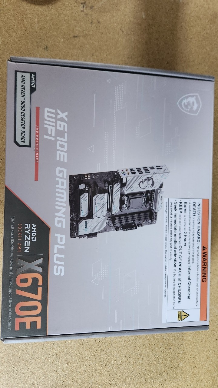 MSI X670E Gaming Plus WiFi AMD AM5 ATX Motherboard