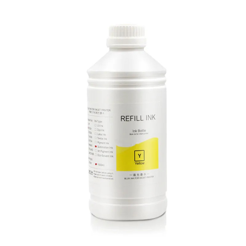 1000ML Digital Textile Inks DTG Pigment Ink for Epson DX4 DX5 DX6 DX7 Printhead