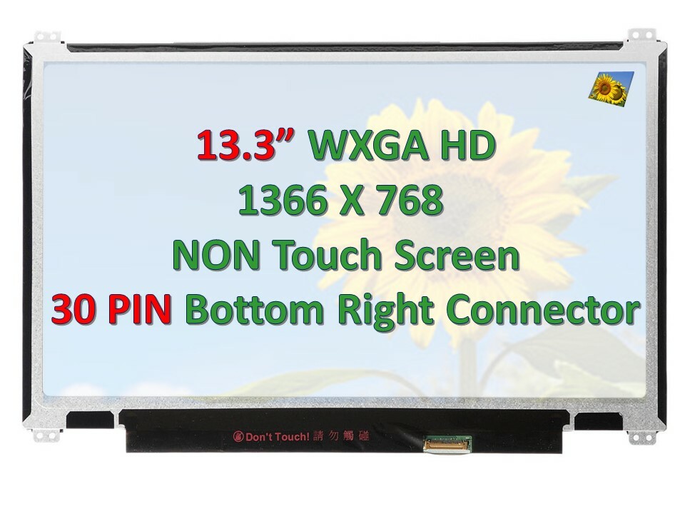 NEW 13.3" LED LCD eDP 30 PIN SCREEN ASUS Chromebook C300MA-DB01 C300M NON TOUCH