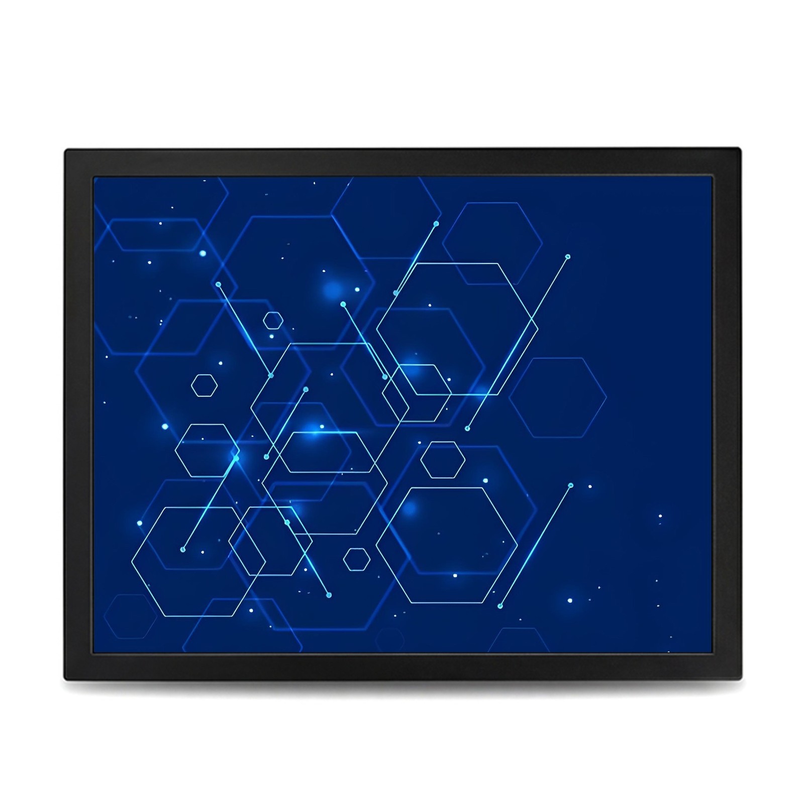 12.1 Inch 800x600 4-wire Resisitive Touch LCD Industrial Monitor,VGA Input