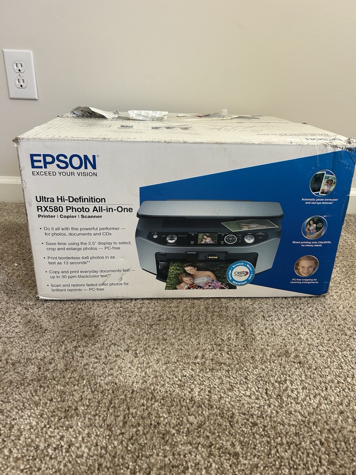 Epson Ultra Hi Definition RX580 photo All In One