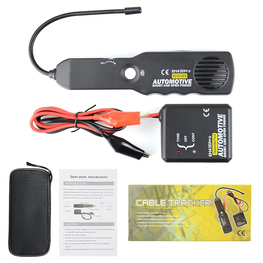 Car Automotive Short Open Finder Circuit Finder Tester EM415PRO Detector Tracer