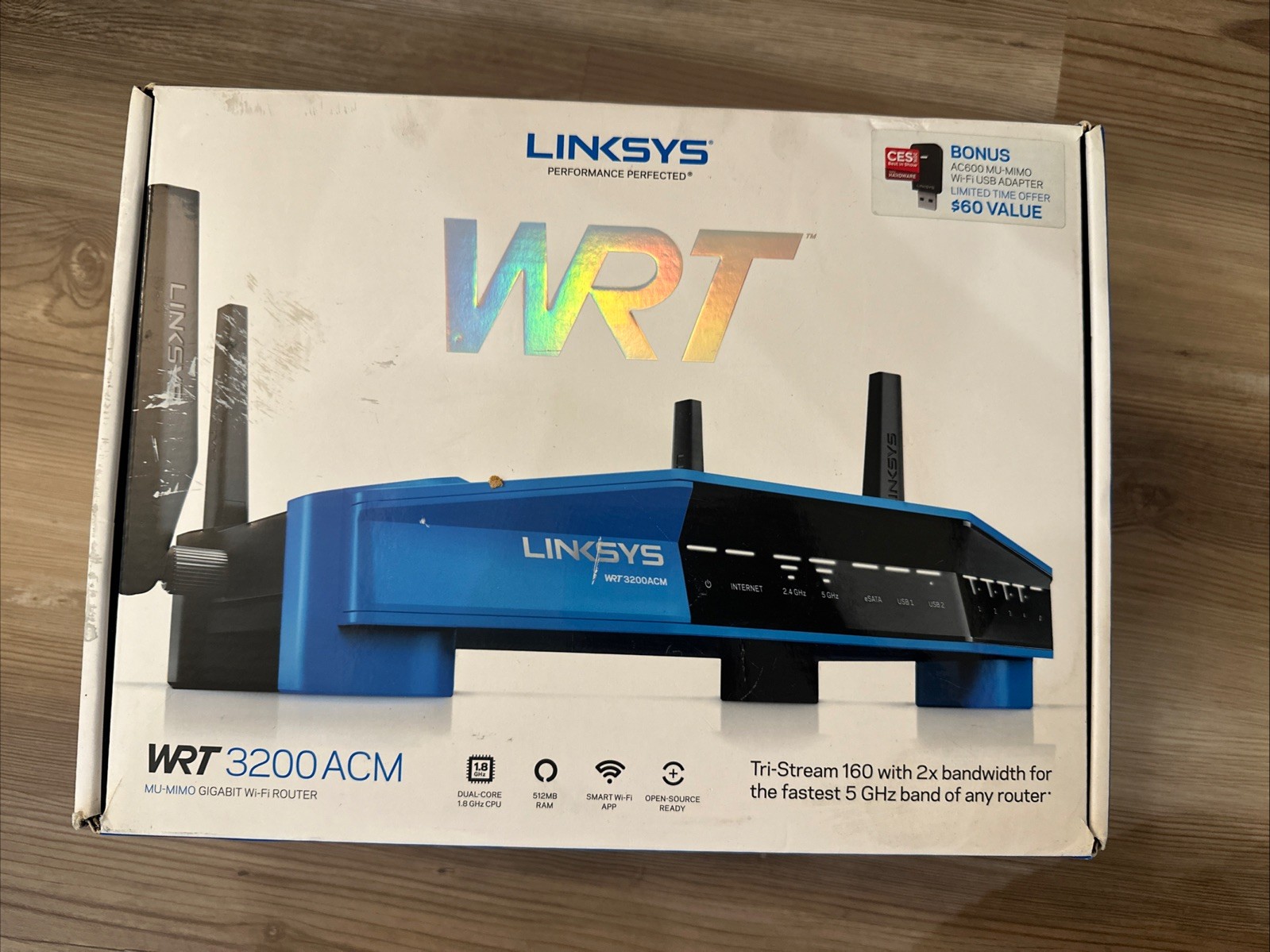 Linksys WRT3200ACM AC3200 Dual-Band Wi-Fi Router