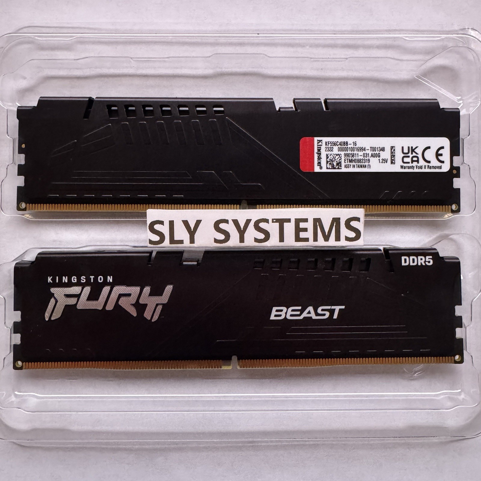Kingston FURY Beast RGB 32GB 2x16GB DDR5 5600 