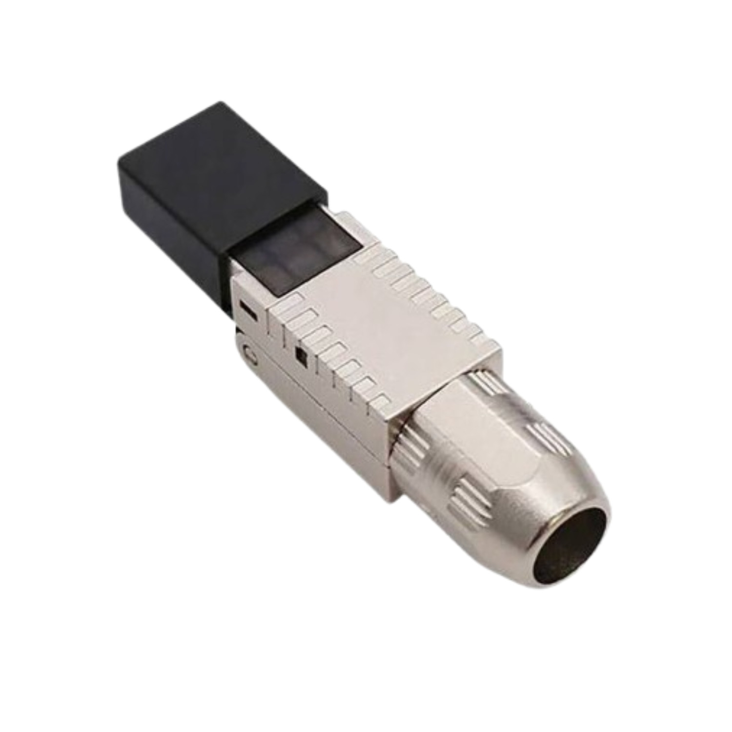 Cat8 Shielded Tool-Free RJ45 Field Termination Plug Connector - 1 Pack