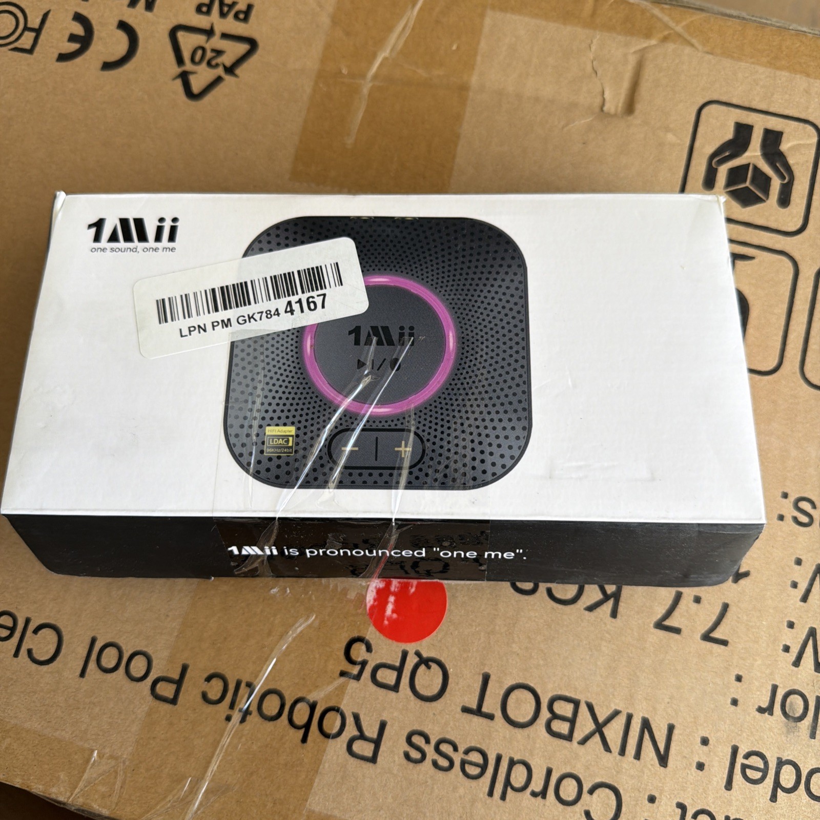 B06S+ LDAC Bluetooth 5.2 Receiver for Home Stereo Hi-Res Music Streaming Hi-Fi