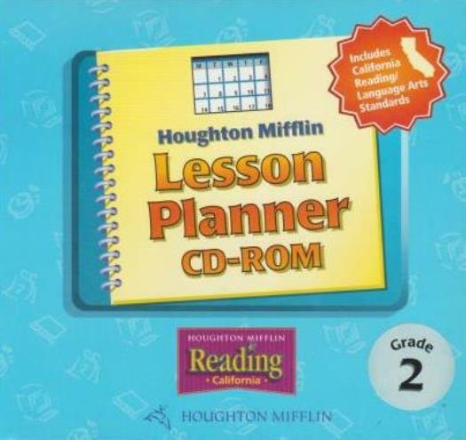 Houghton Mifflin Lesson Planner For Reading: California Grade 2 PC MAC CD teach 